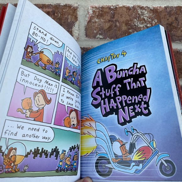 Dog Man Brawl Of The Wild Hardcover Kid’s Book Dav Pilkey - Picture 6 of 9